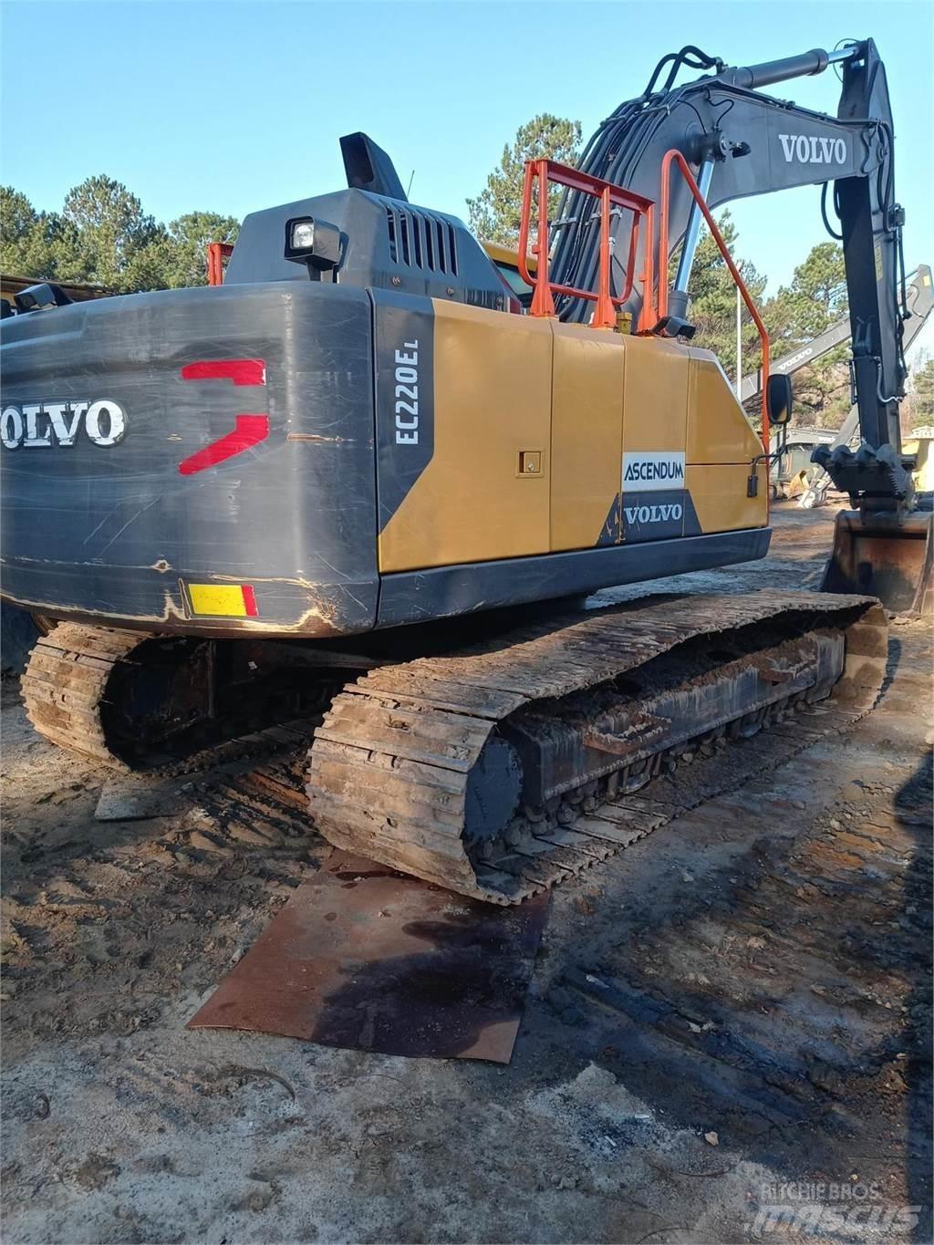 Volvo EC220EL Bageri gusjeničari