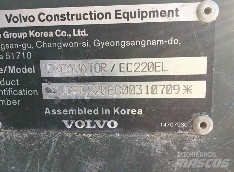 Volvo EC220EL Bageri gusjeničari