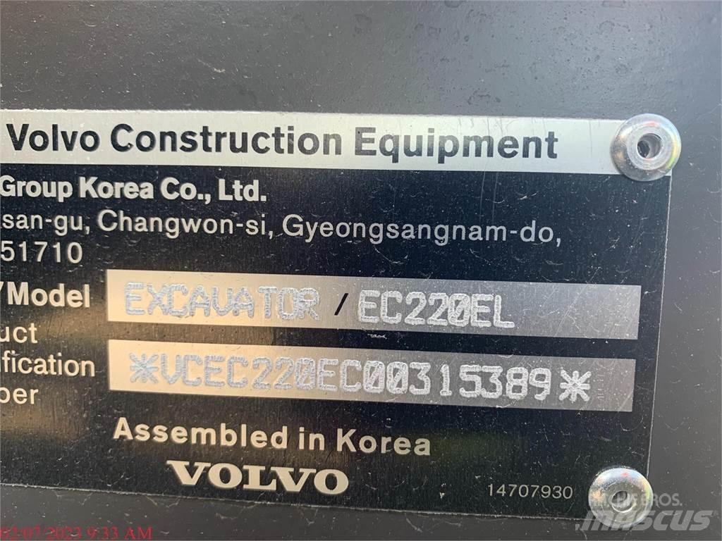 Volvo EC220EL Bageri gusjeničari