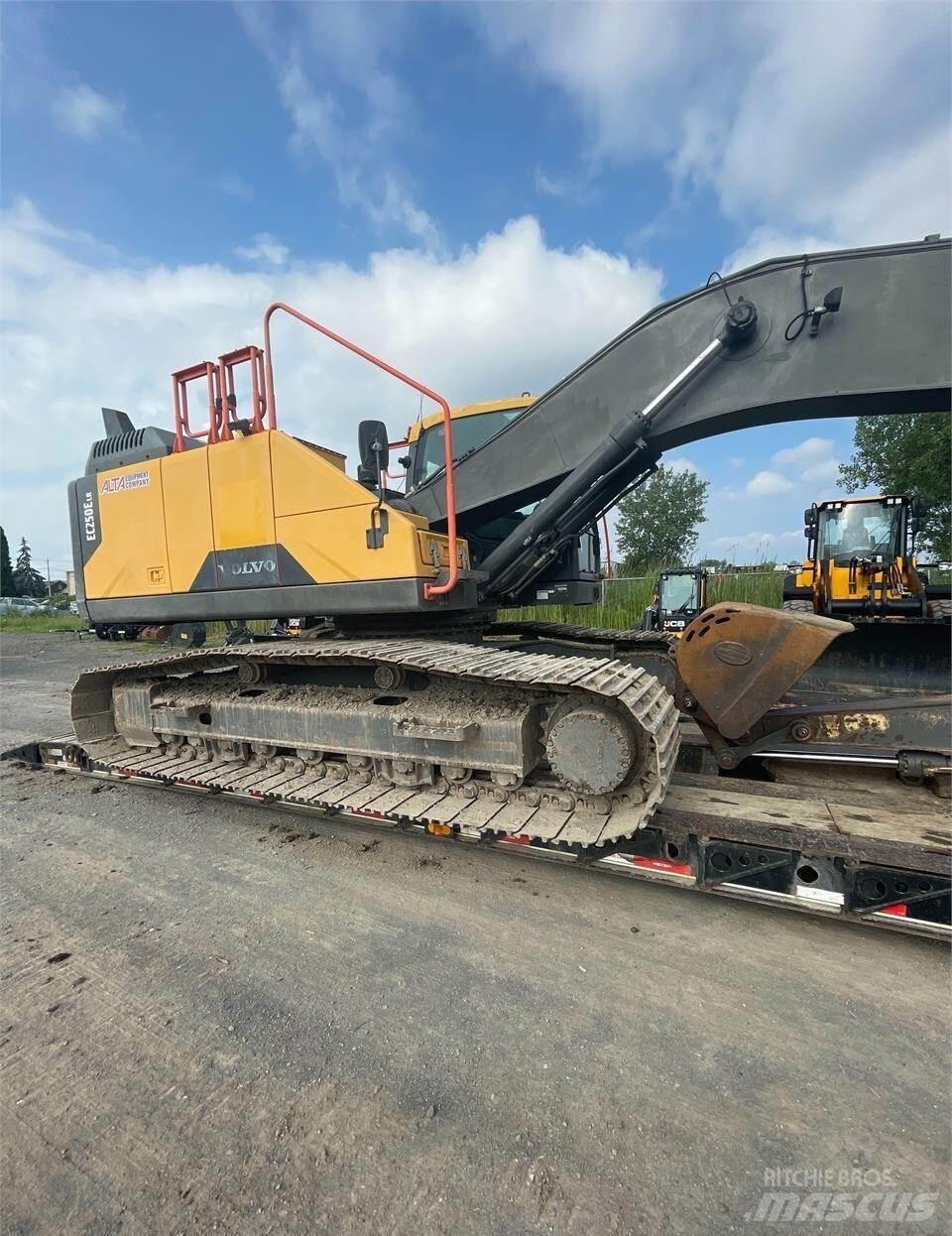 Volvo EC250E LR Bageri gusjeničari