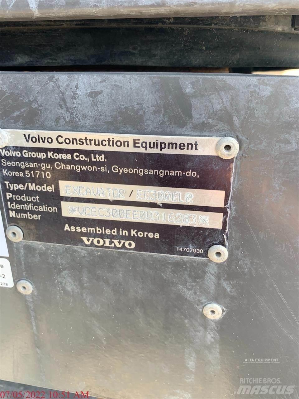 Volvo EC300E LR Bageri gusjeničari