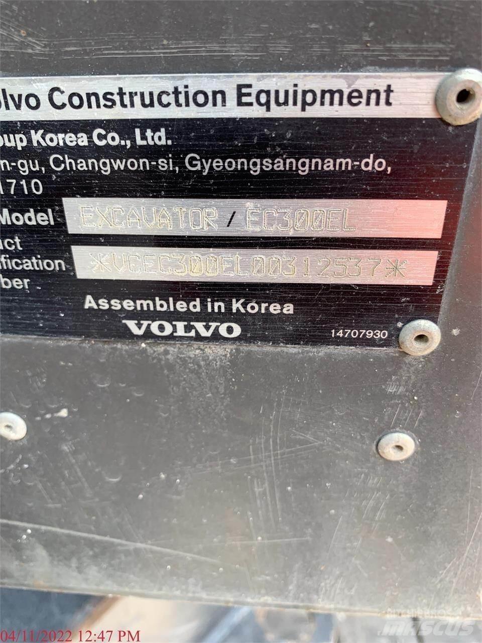 Volvo EC300EL Bageri gusjeničari