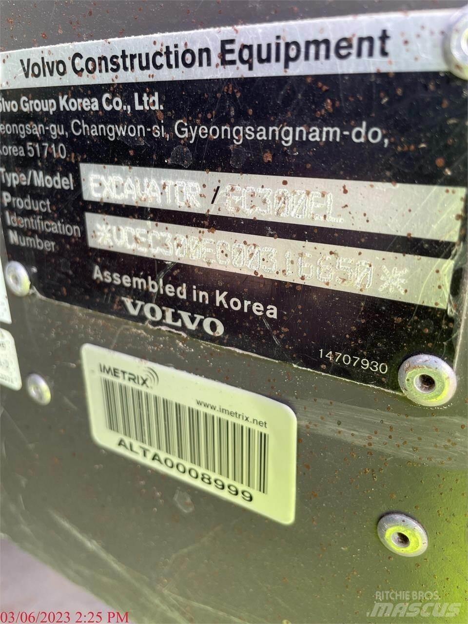 Volvo EC300EL Bageri gusjeničari