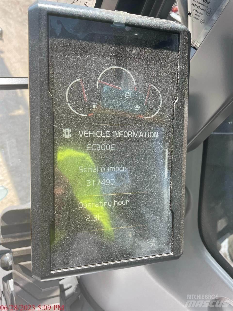 Volvo EC300EL Bageri gusjeničari