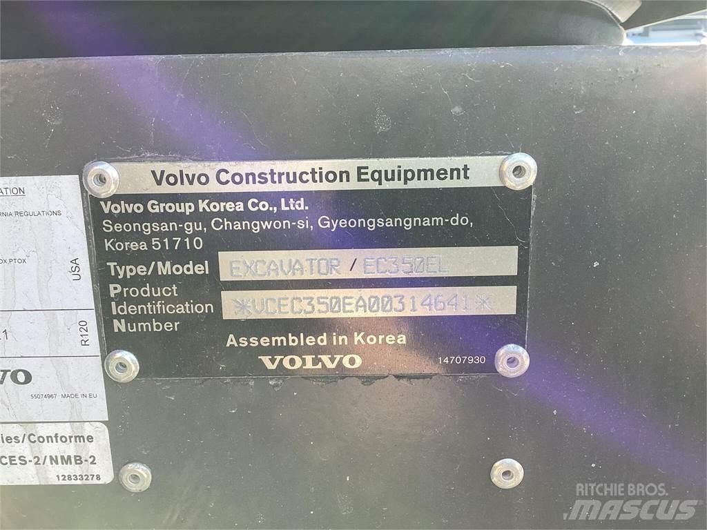 Volvo EC350EL Bageri za manipuliranje materijalom / otpadom