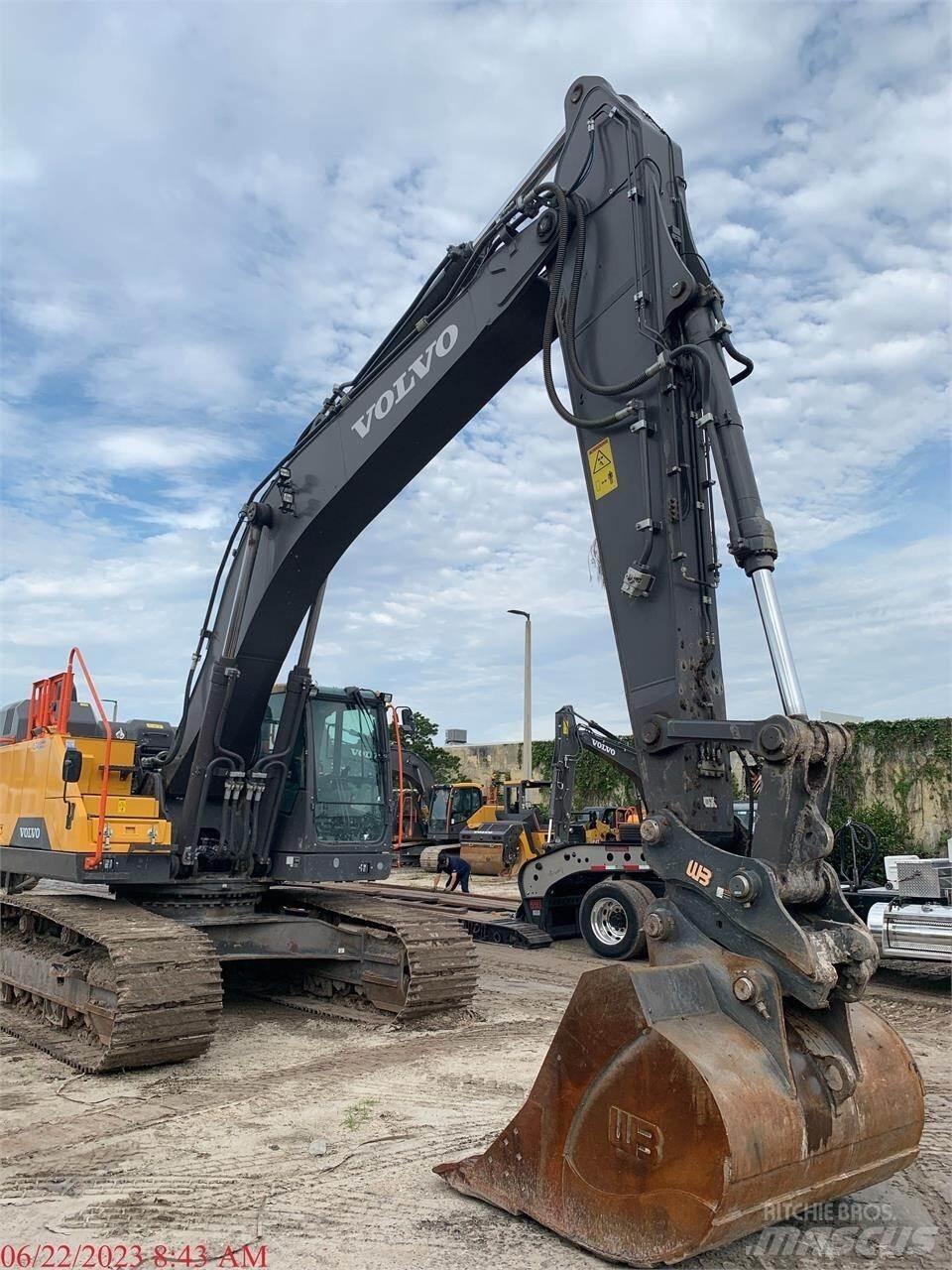 Volvo EC350EL Bageri gusjeničari