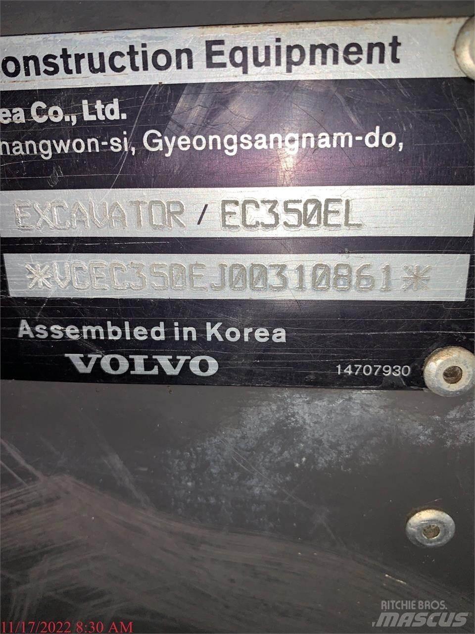 Volvo EC350EL Bageri gusjeničari