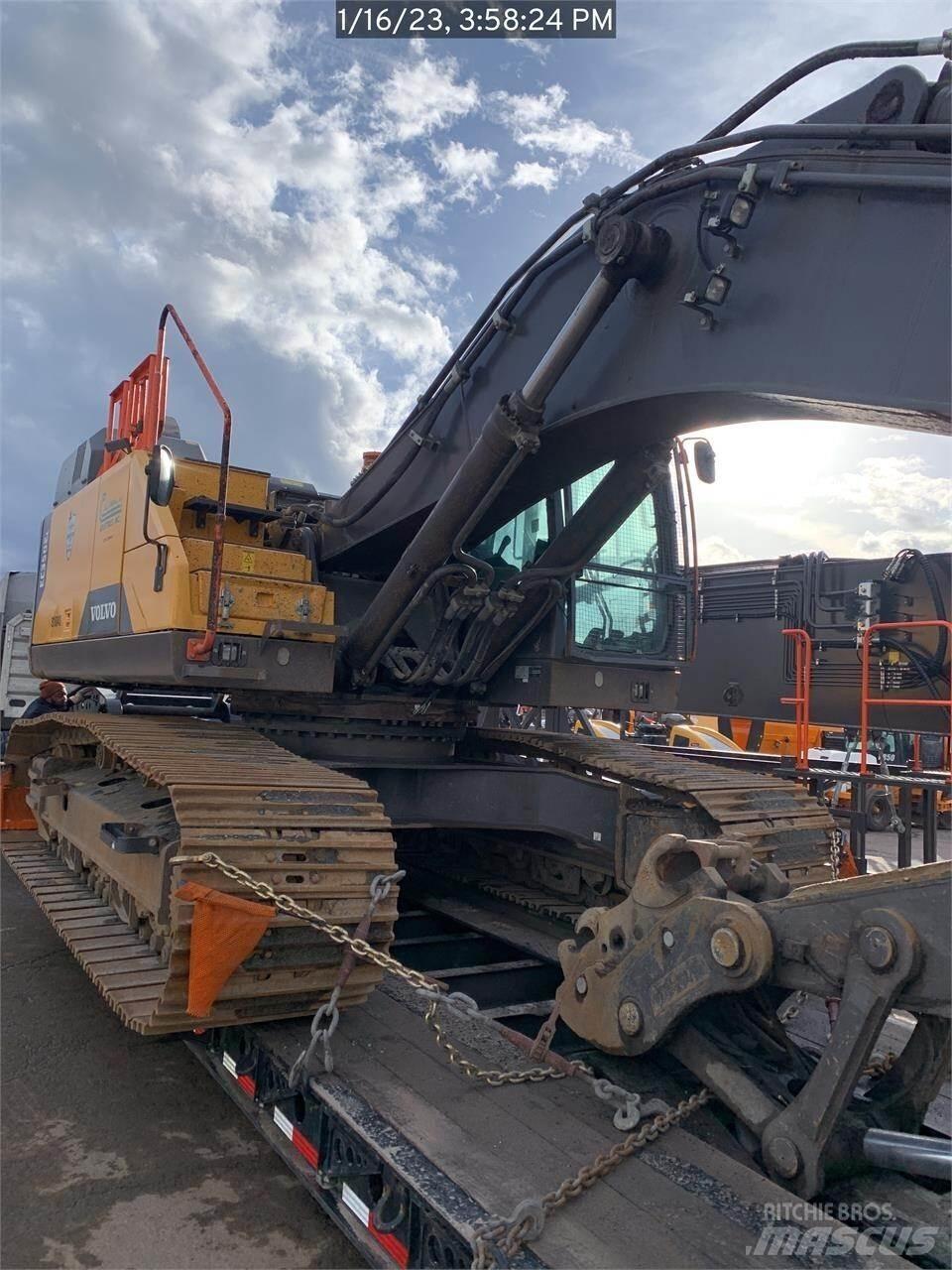 Volvo EC350EL Bageri gusjeničari
