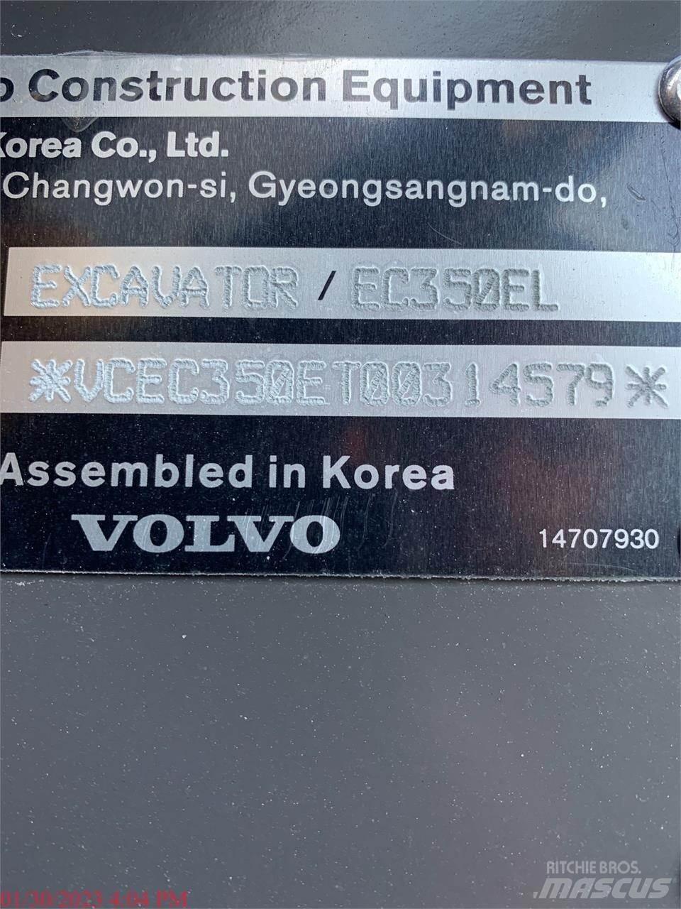 Volvo EC350EL Bageri gusjeničari