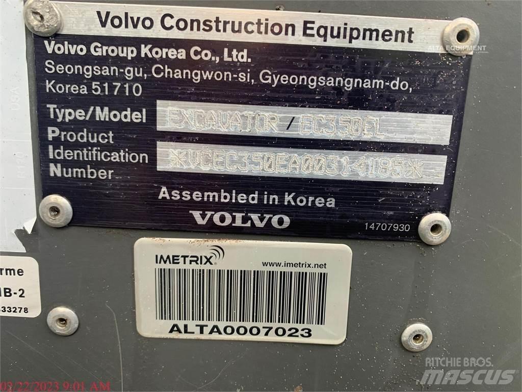 Volvo EC350EL Bageri gusjeničari