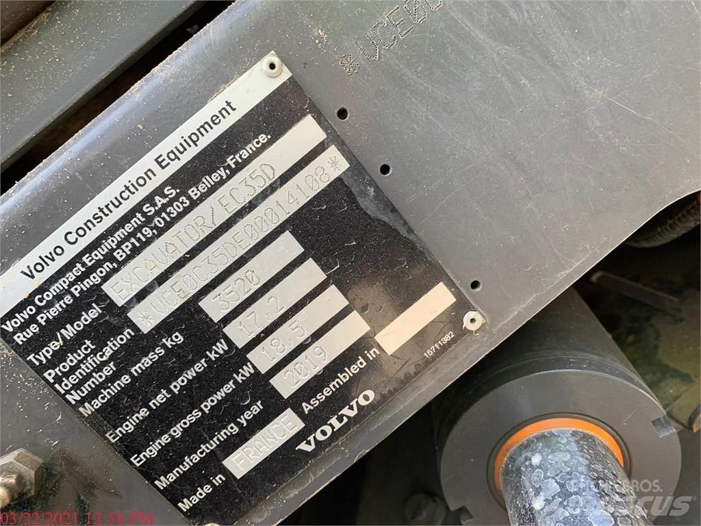 Volvo EC35D Mini bageri <7t