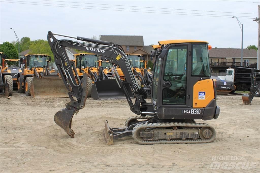 Volvo EC35D Mini bageri <7t