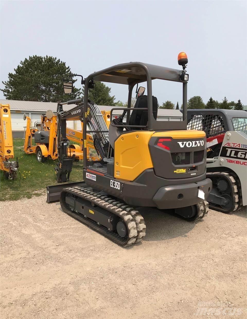 Volvo EC35D Mini bageri <7t