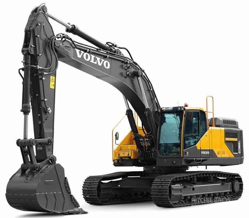 Volvo EC380EL Bageri gusjeničari