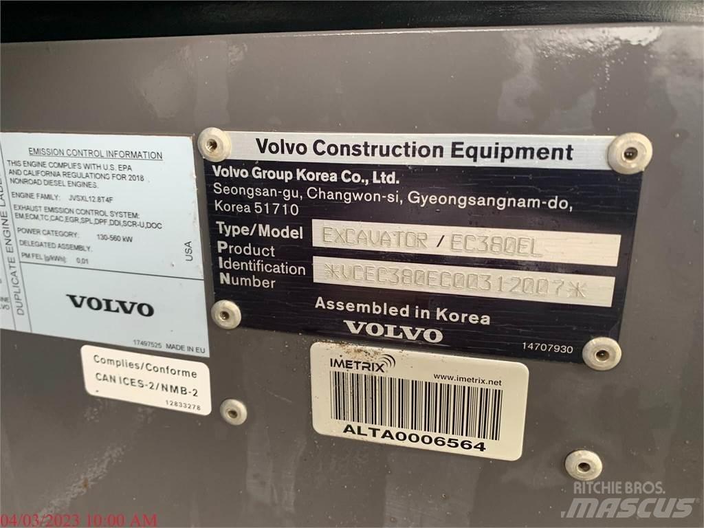 Volvo EC380EL Bageri gusjeničari