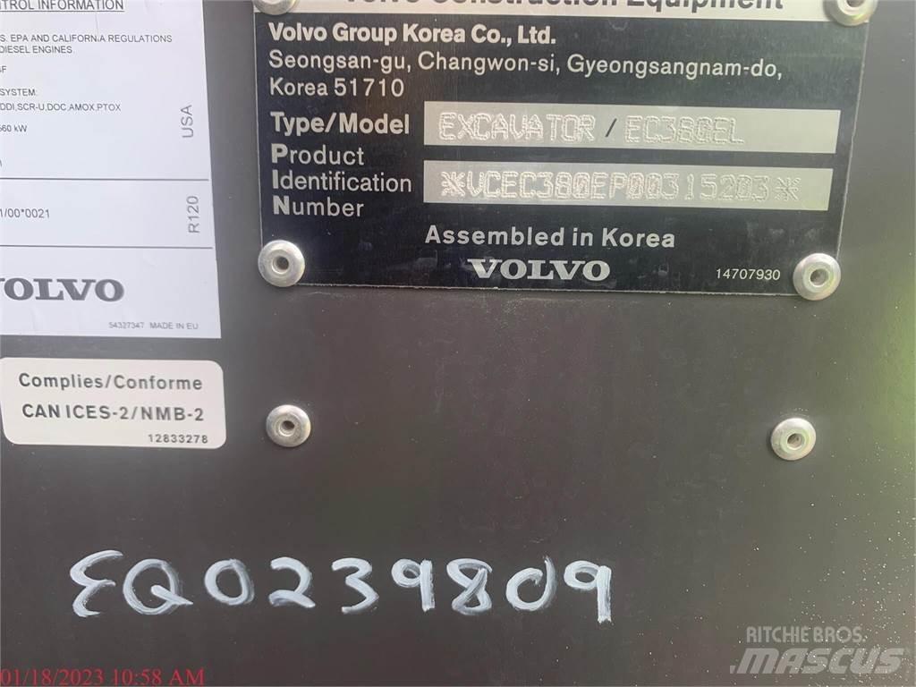 Volvo EC380EL Bageri gusjeničari