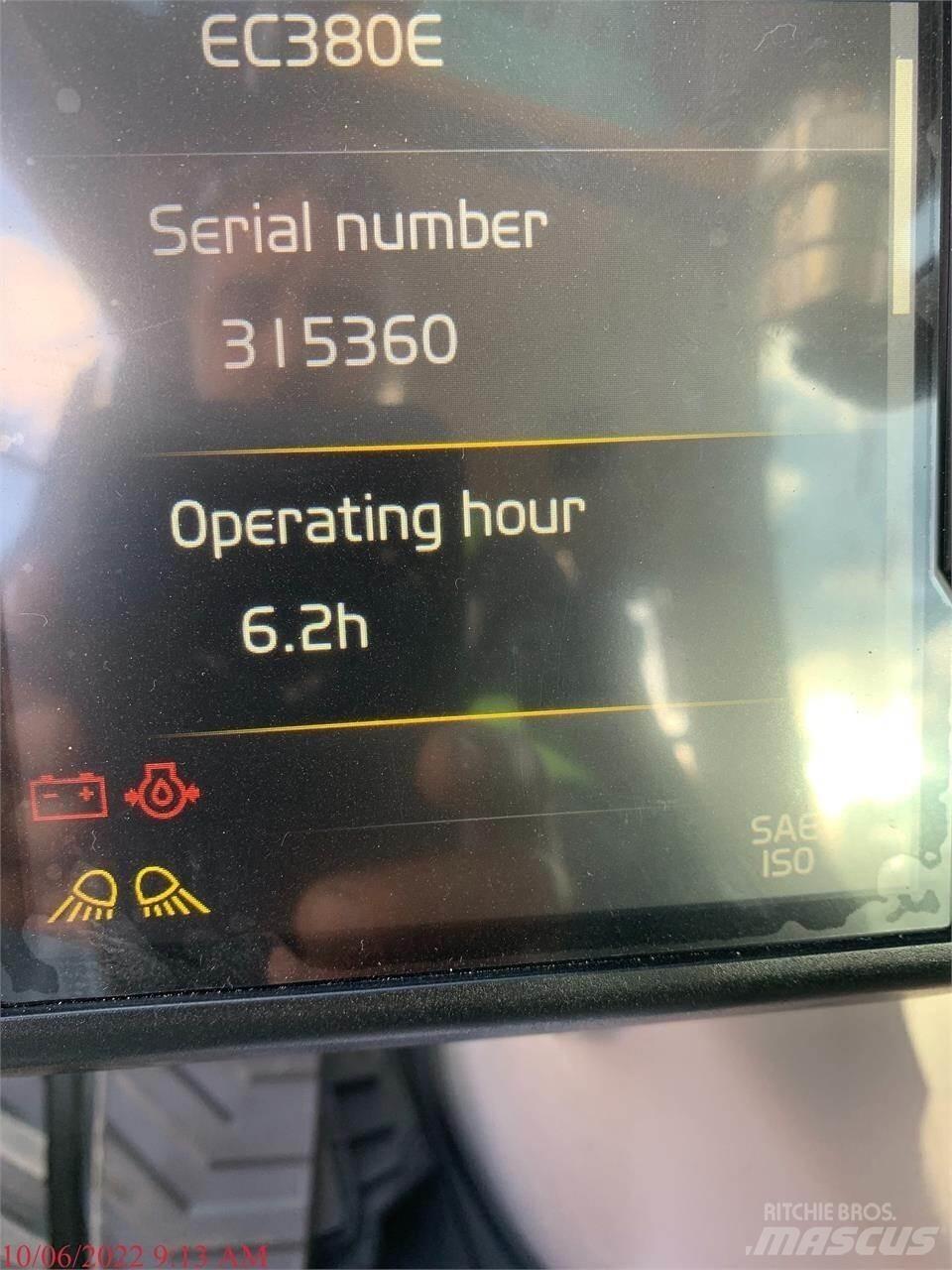 Volvo EC380EL Bageri gusjeničari