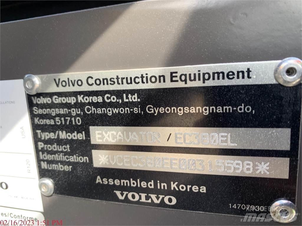 Volvo EC380EL Bageri gusjeničari