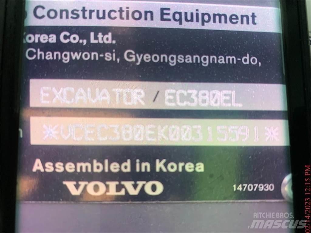 Volvo EC380EL Bageri gusjeničari