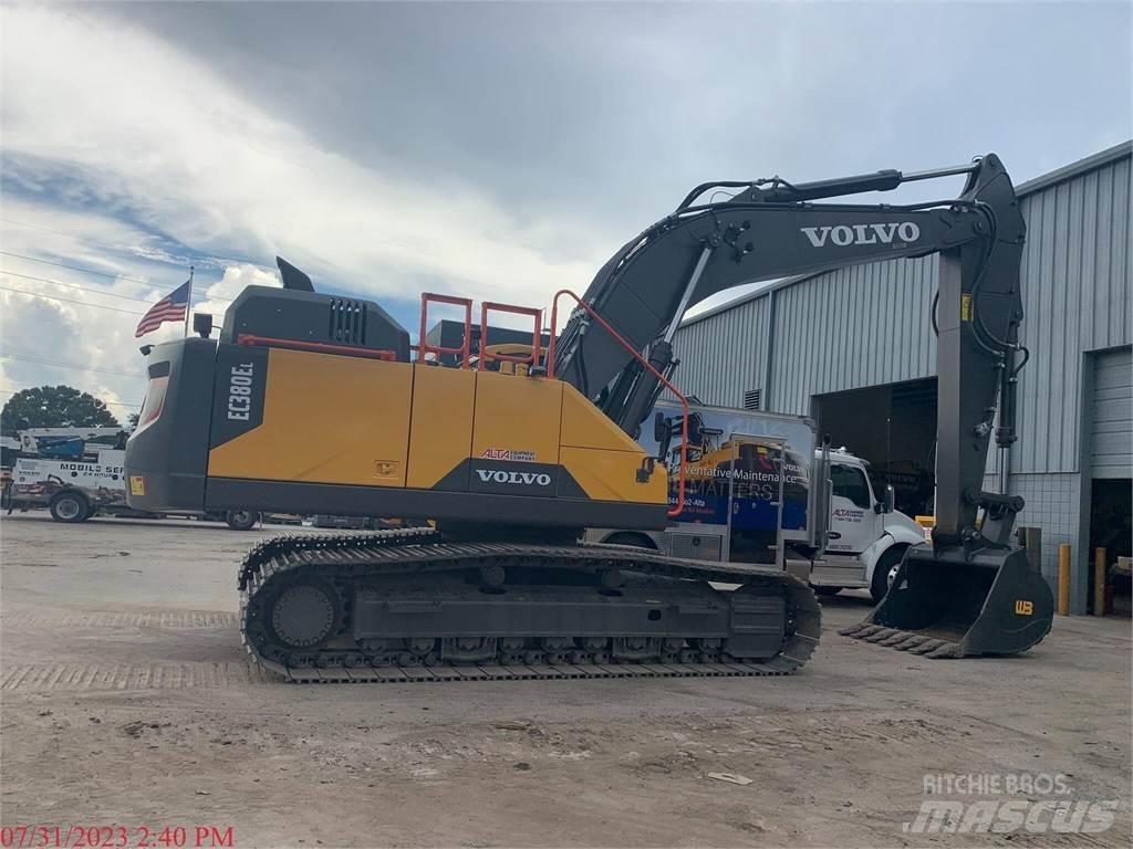 Volvo EC380EL Bageri gusjeničari