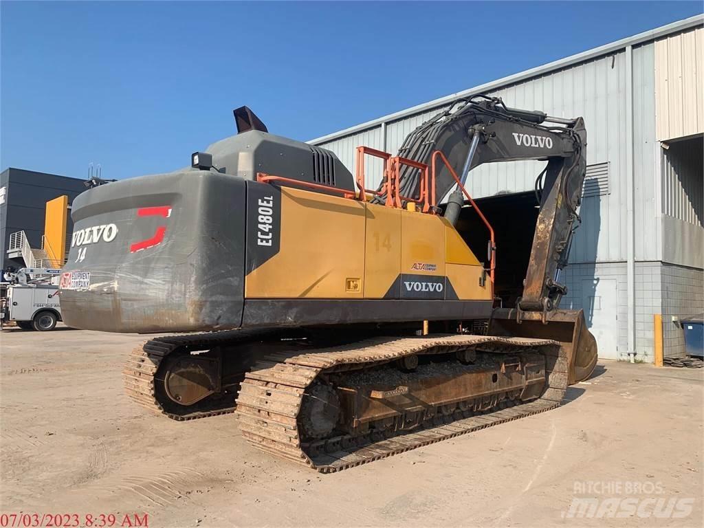 Volvo EC480EL Bageri gusjeničari