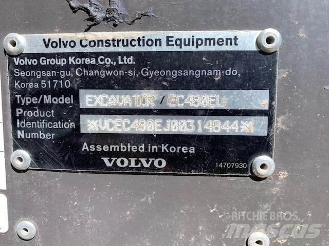 Volvo EC480EL Bageri gusjeničari