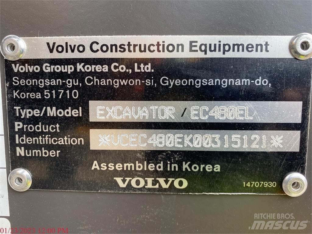 Volvo EC480EL Bageri gusjeničari