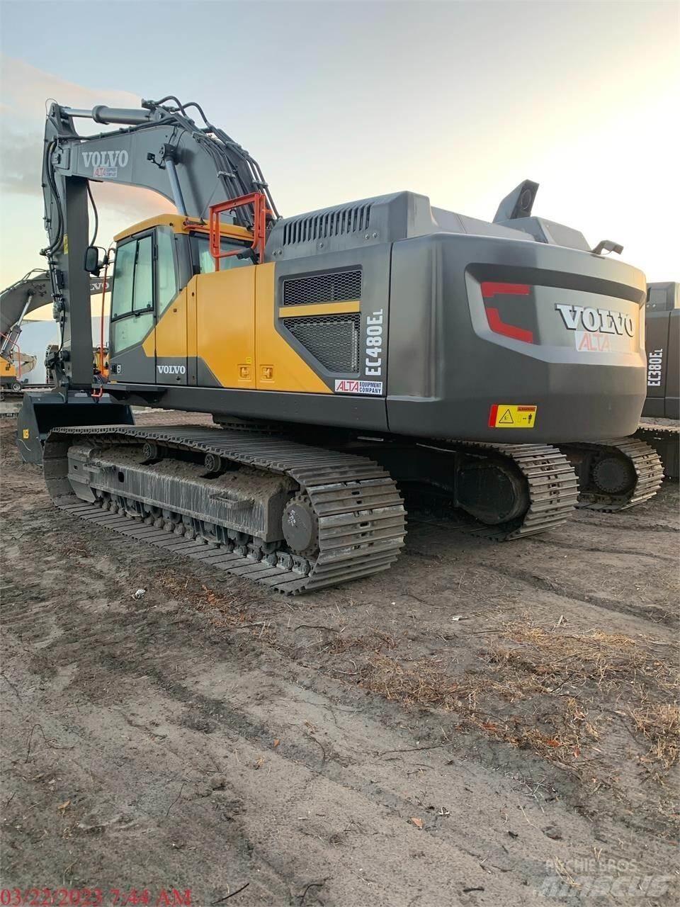 Volvo EC480EL Bageri gusjeničari