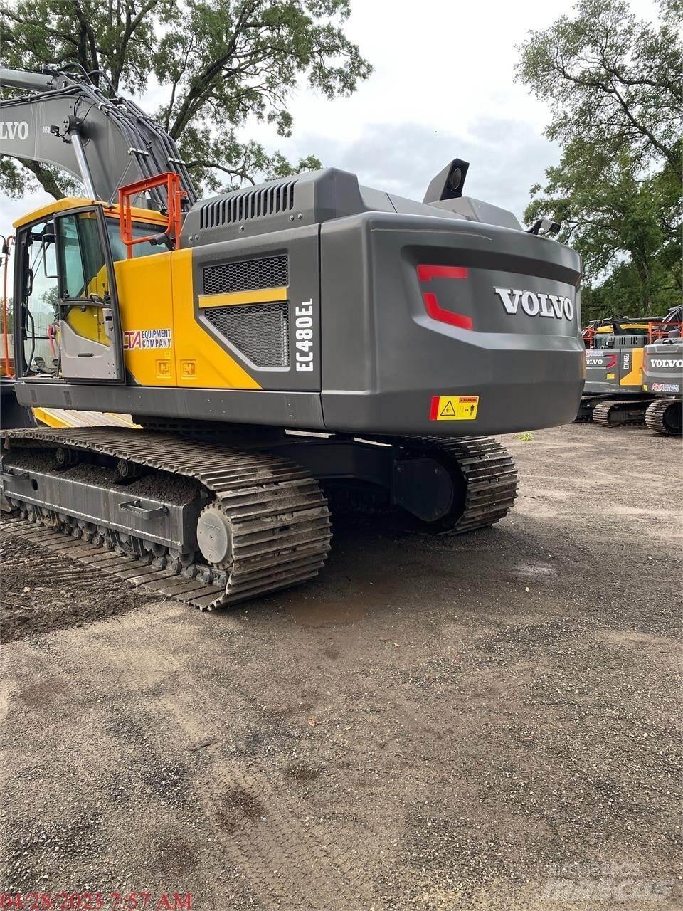 Volvo EC480EL Bageri gusjeničari