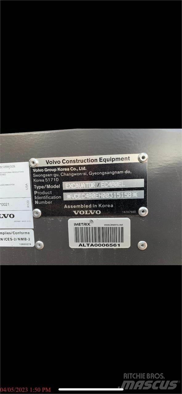 Volvo EC480EL Bageri gusjeničari