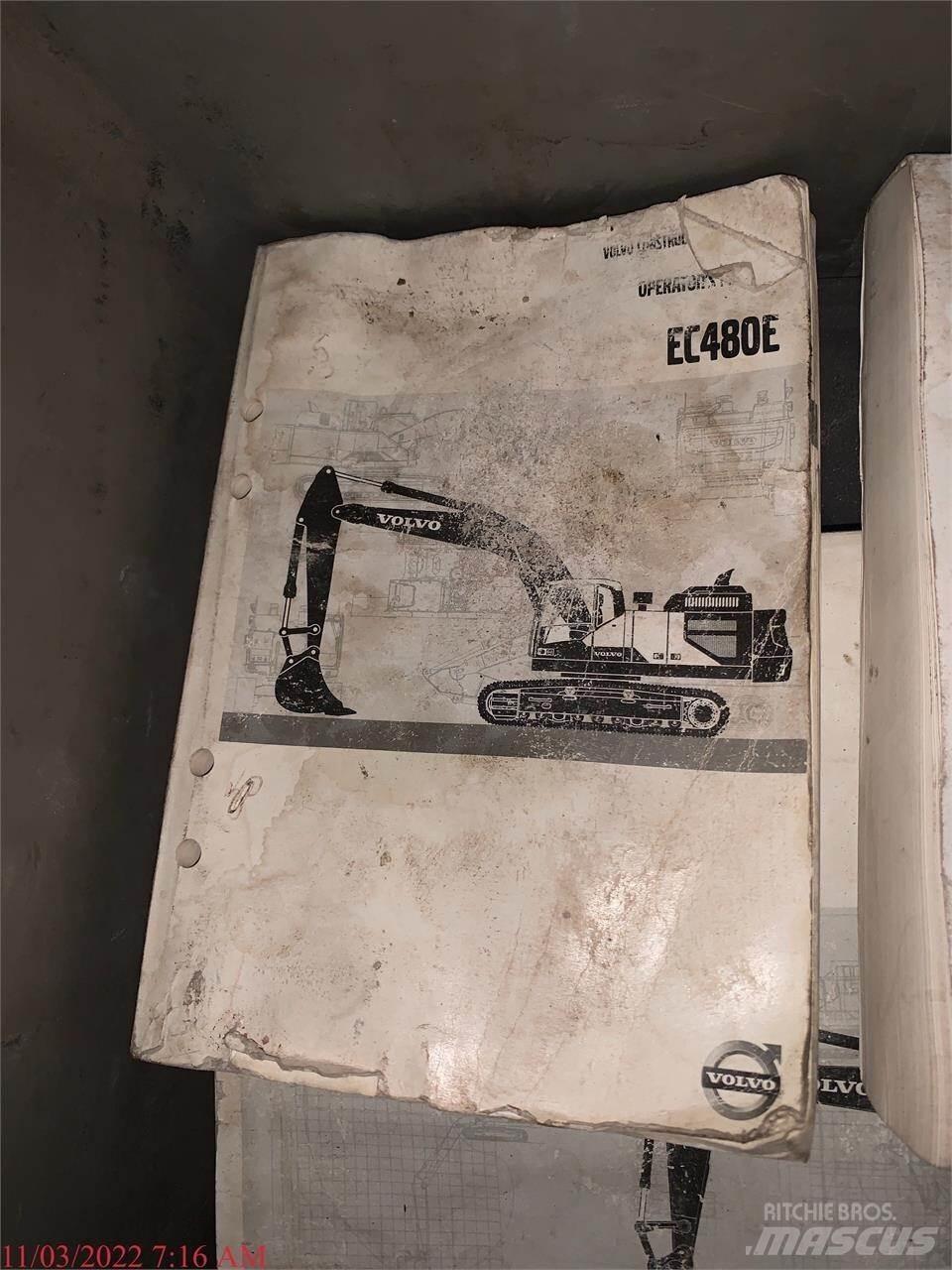 Volvo EC480EL Bageri gusjeničari