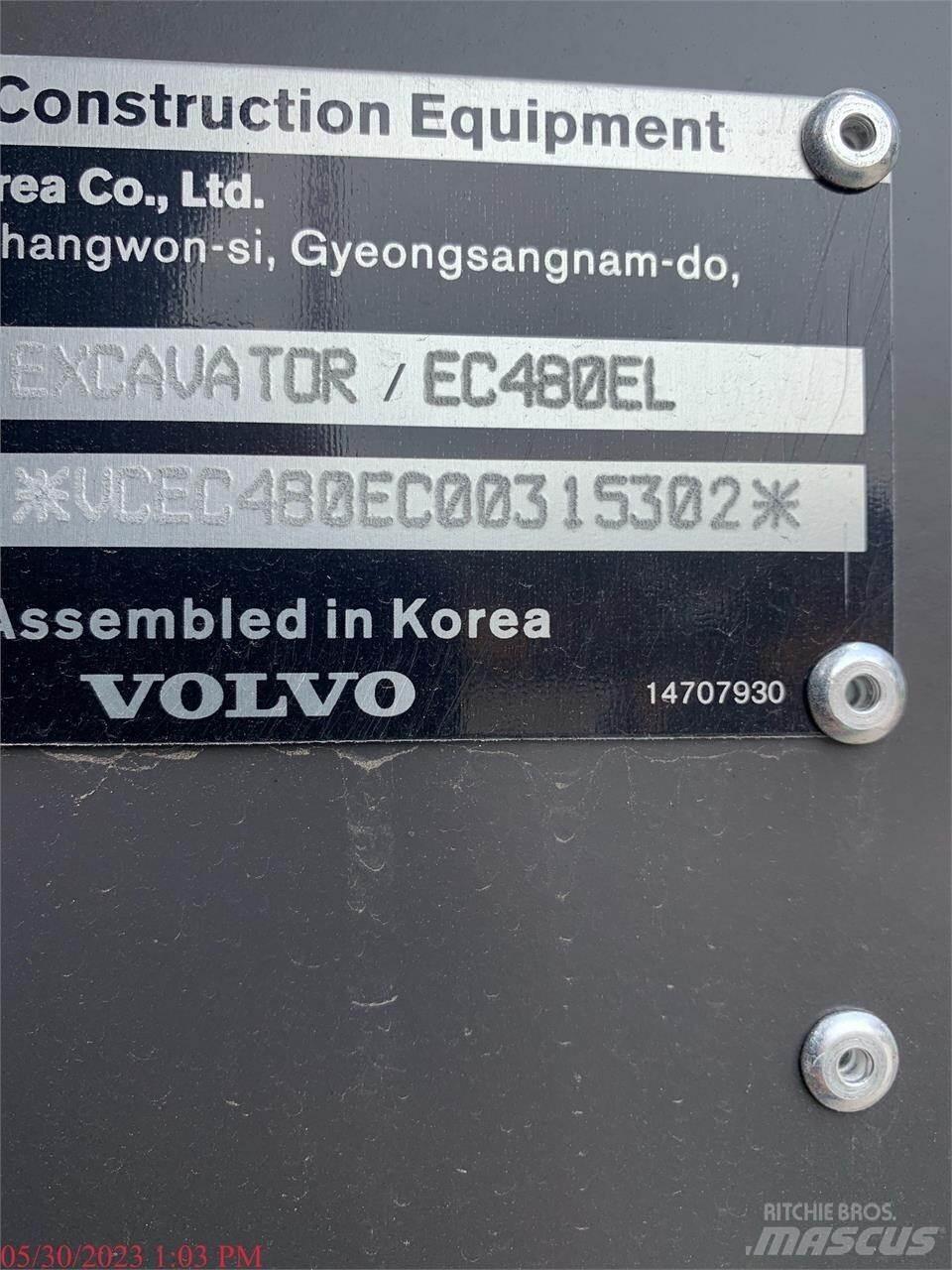 Volvo EC480EL Bageri gusjeničari