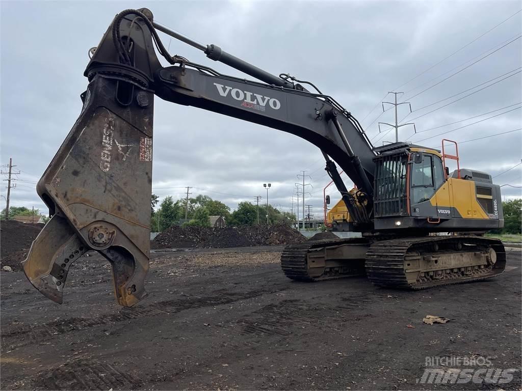 Volvo EC480EL Bageri gusjeničari