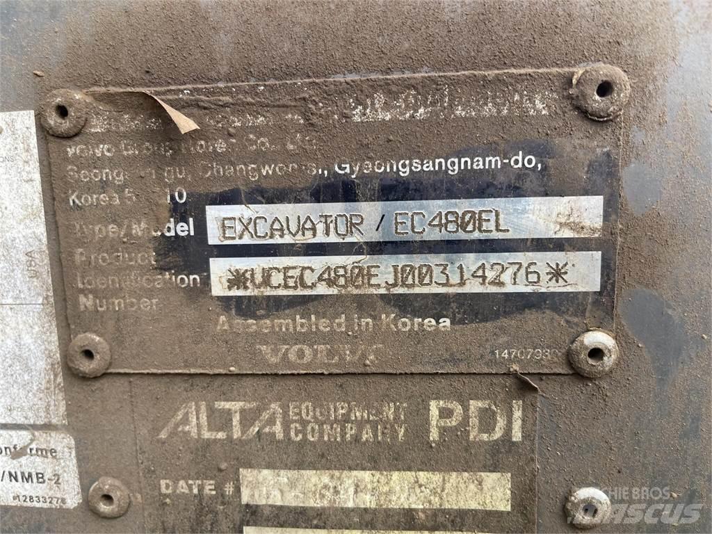 Volvo EC480EL Bageri gusjeničari