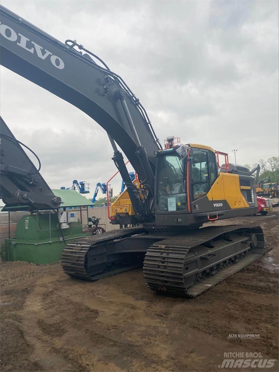 Volvo EC480EL Bageri gusjeničari