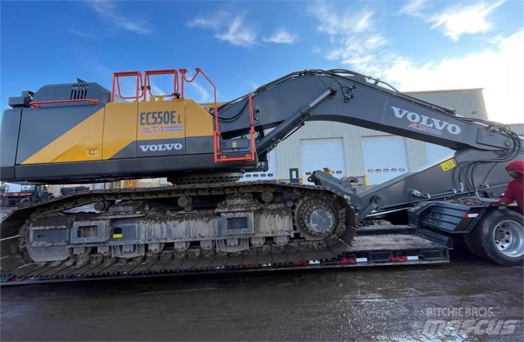 Volvo EC550EL Bageri gusjeničari