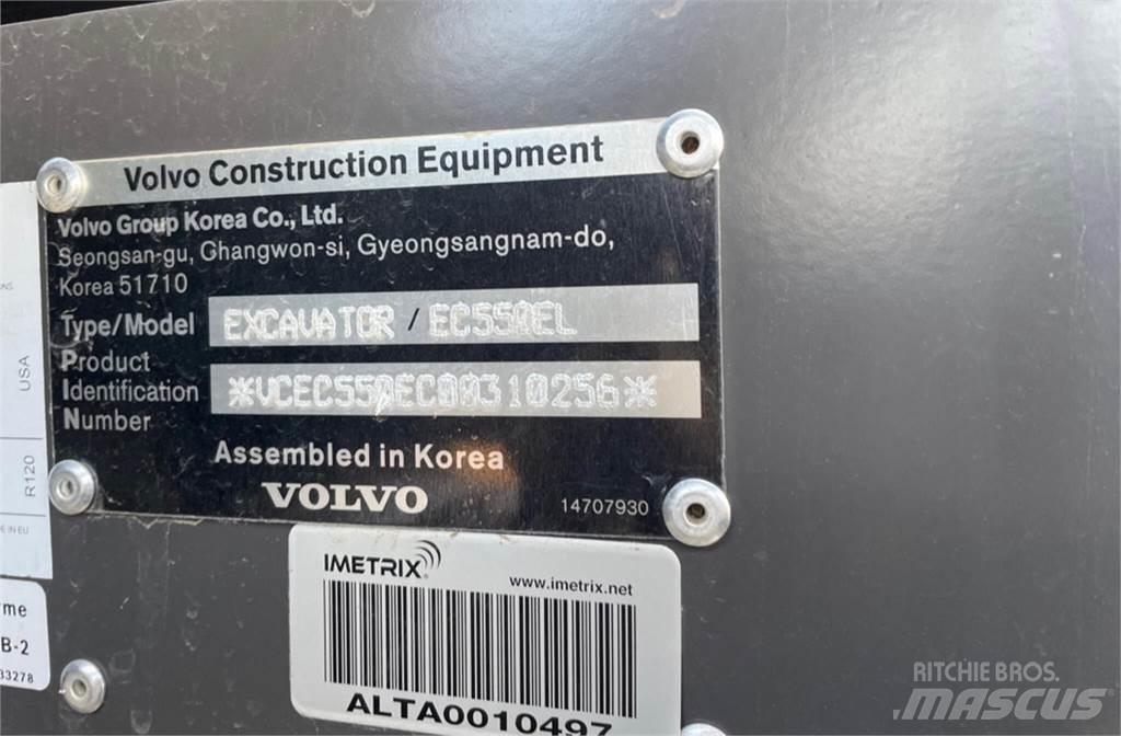 Volvo EC550EL Bageri gusjeničari