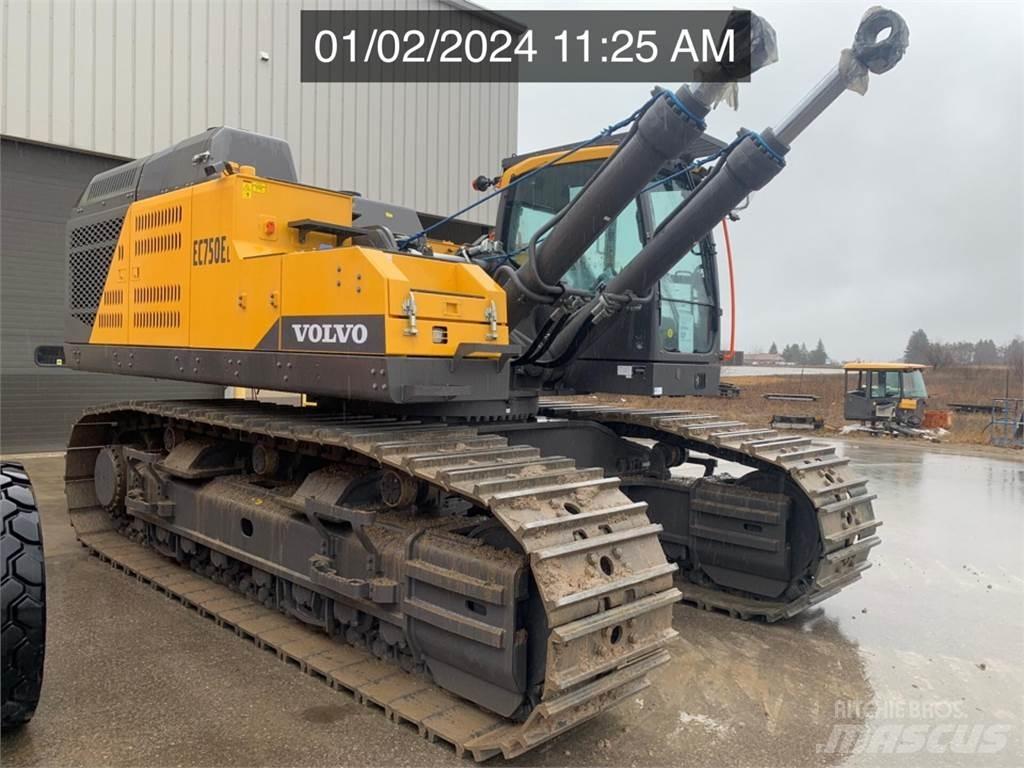 Volvo EC750EL Bageri gusjeničari