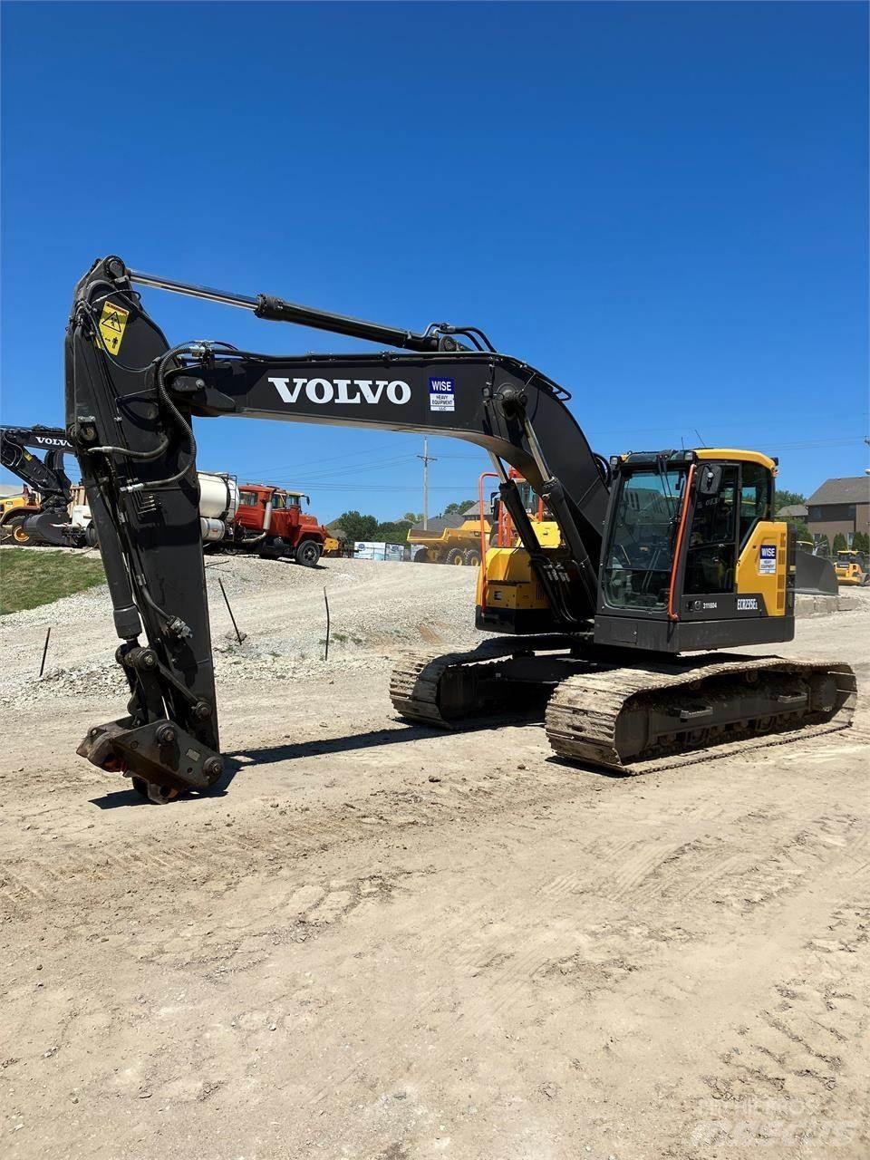 Volvo ECR235EL Bageri gusjeničari