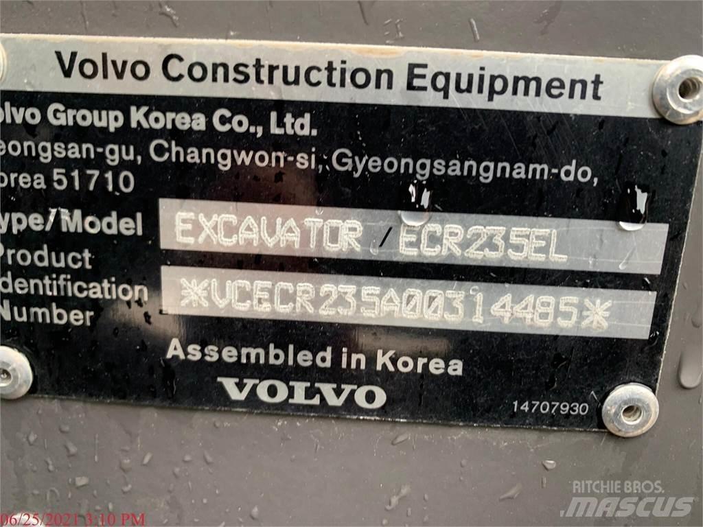 Volvo ECR235EL Bageri gusjeničari