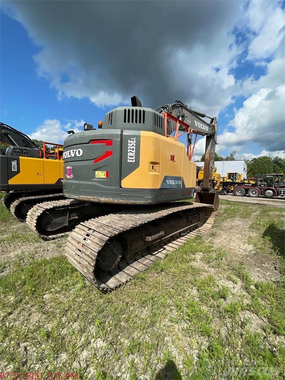 Volvo ECR235EL Bageri gusjeničari