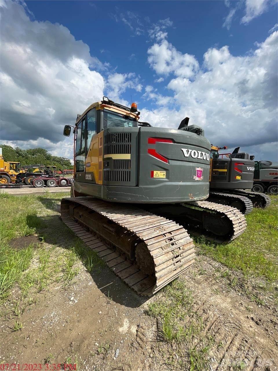 Volvo ECR235EL Bageri gusjeničari