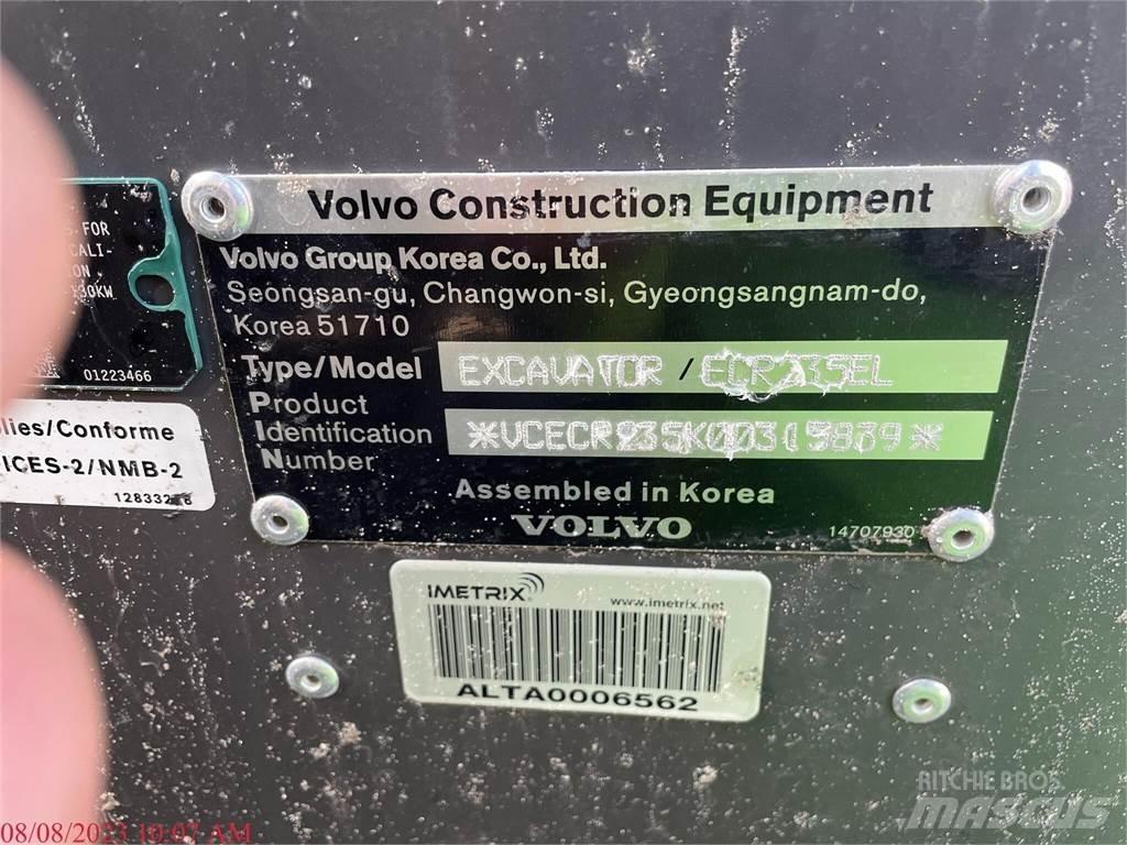 Volvo ECR235EL Bageri gusjeničari