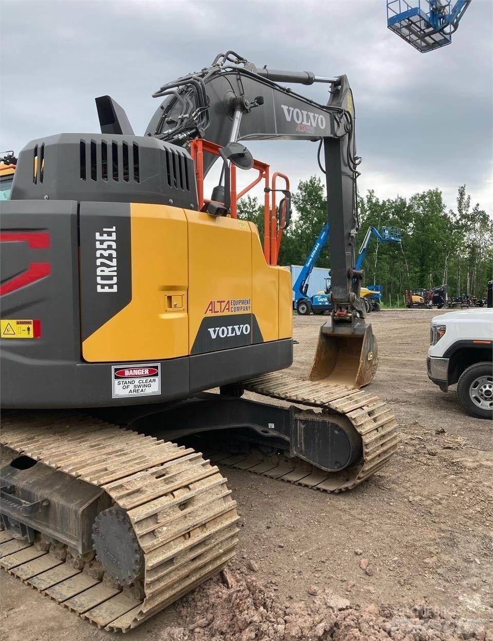 Volvo ECR235EL Bageri gusjeničari