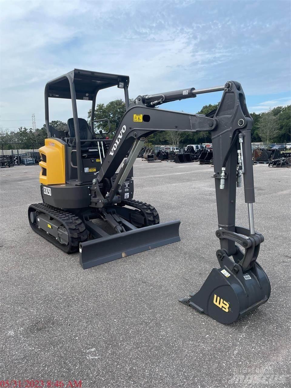 Volvo ECR25D Mini bageri <7t
