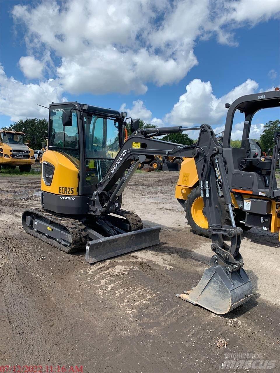 Volvo ECR25D Mini bageri <7t