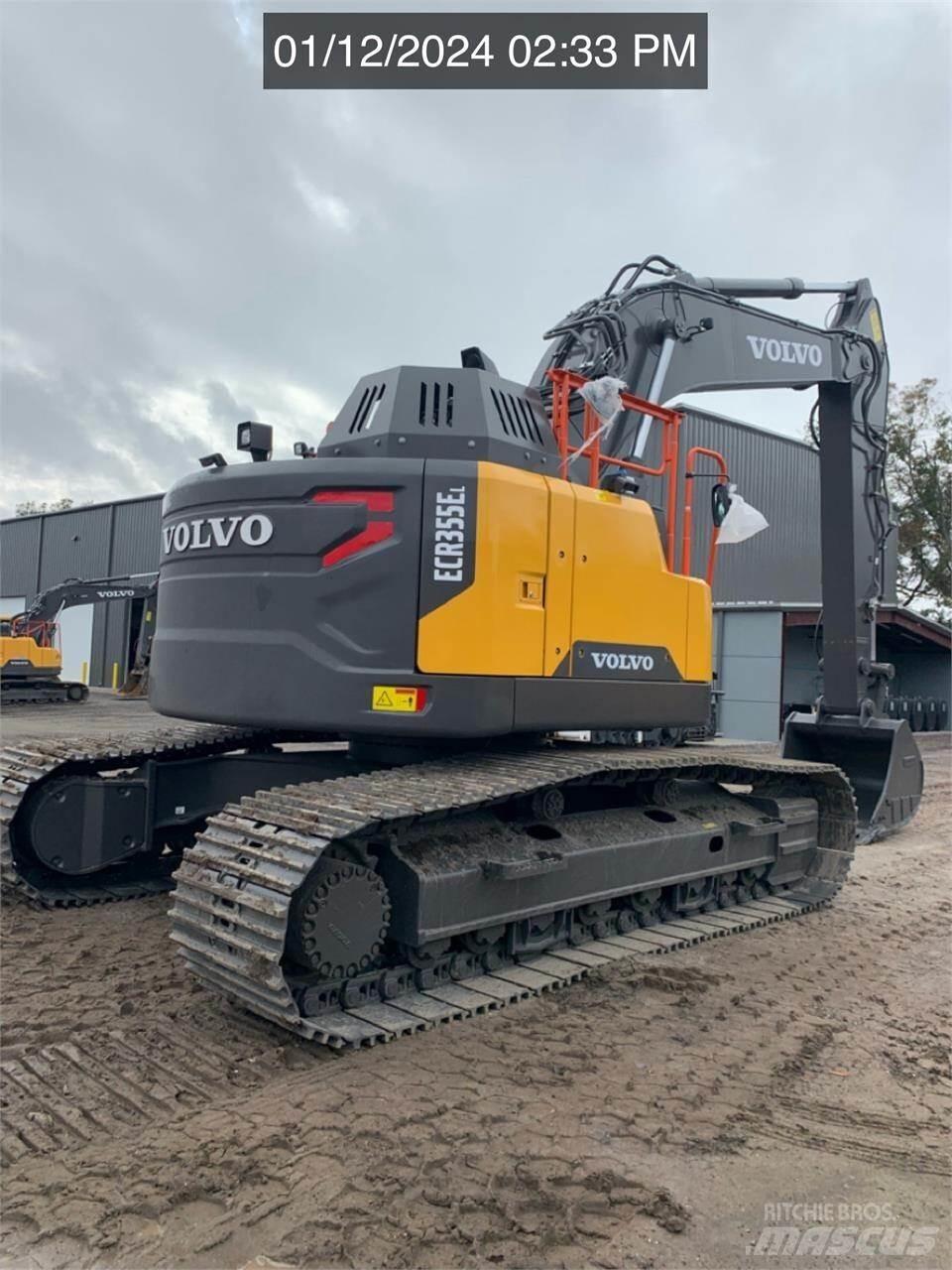 Volvo ECR355EL Bageri gusjeničari