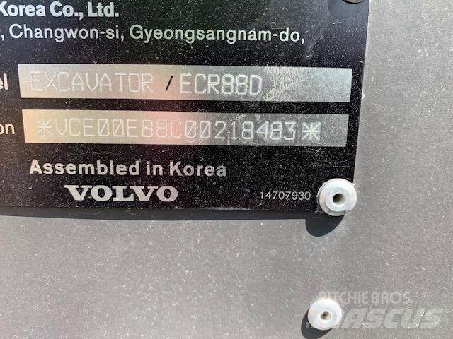 Volvo ECR88D Bageri gusjeničari