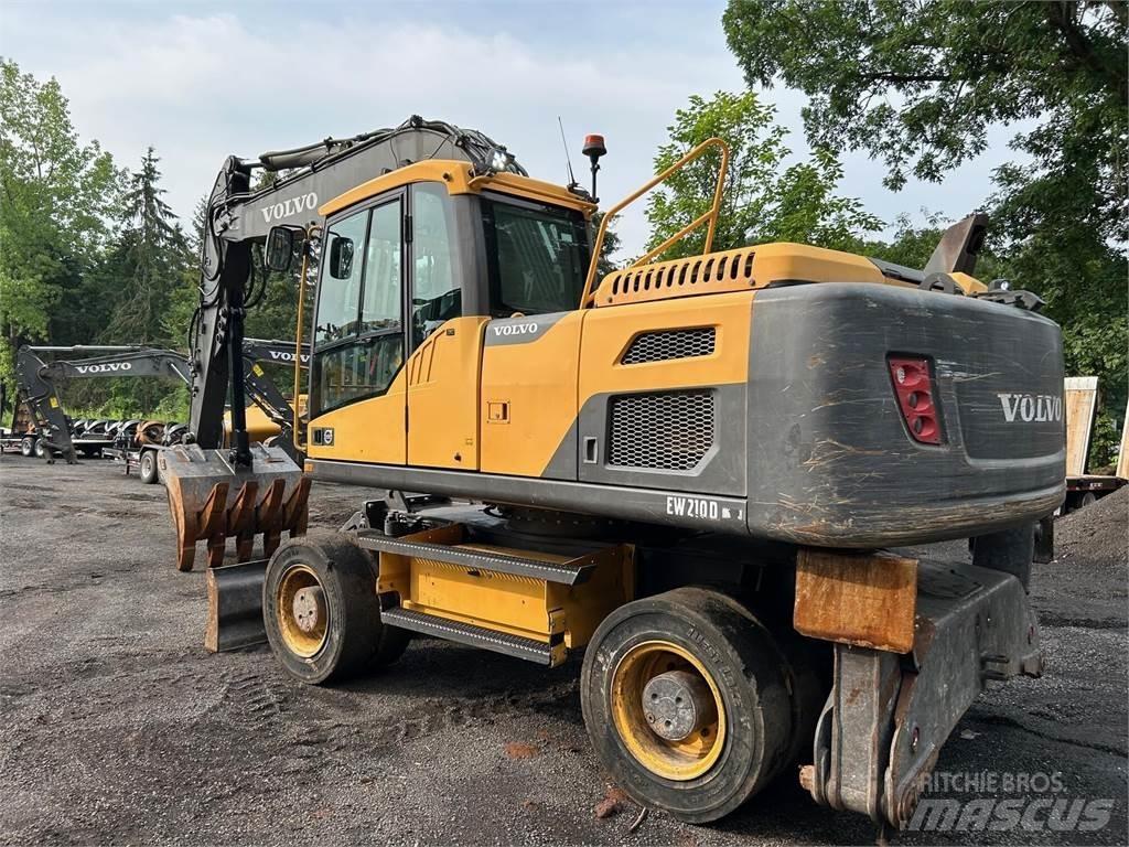 Volvo EW210D Bageri na kotačima
