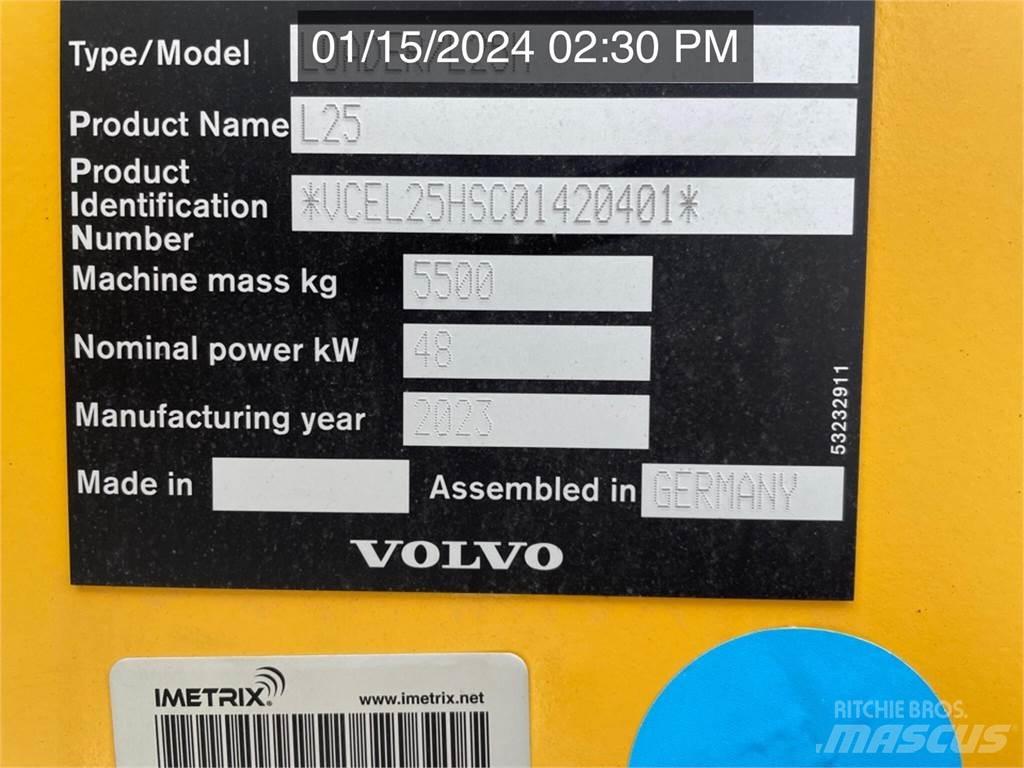Volvo L25 Utovarivači na kotačima